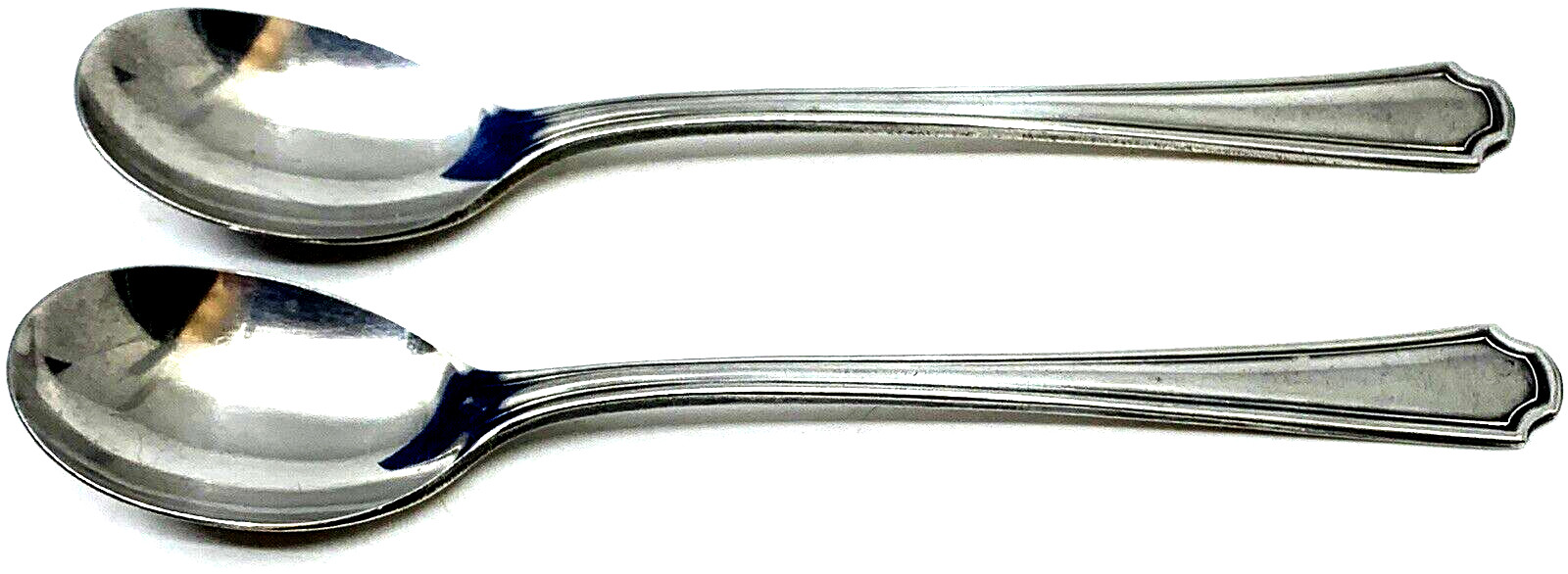 VINTAGE DESSERT SHERBET ICE CREAM SPOONS ONEIDA SILVERPLATE HOTEL SENECA