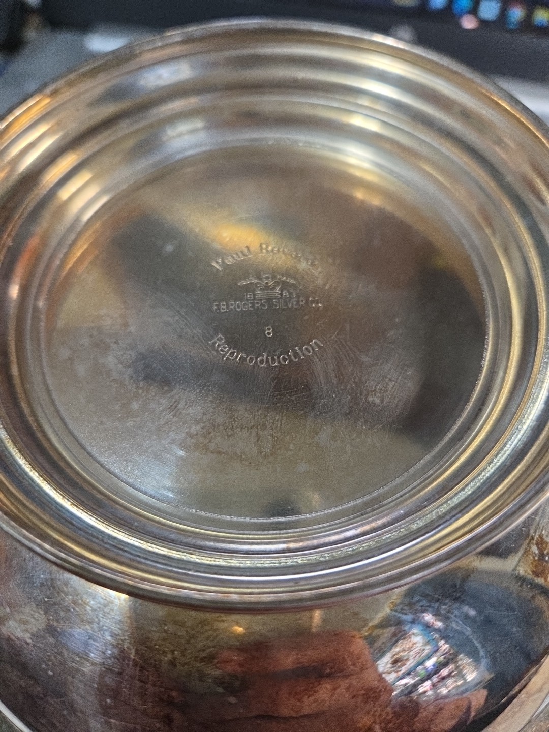 Gotham Paul Revere Serving Bowl Silver Plated 8 Inch, Walter Beckett Golf Troph