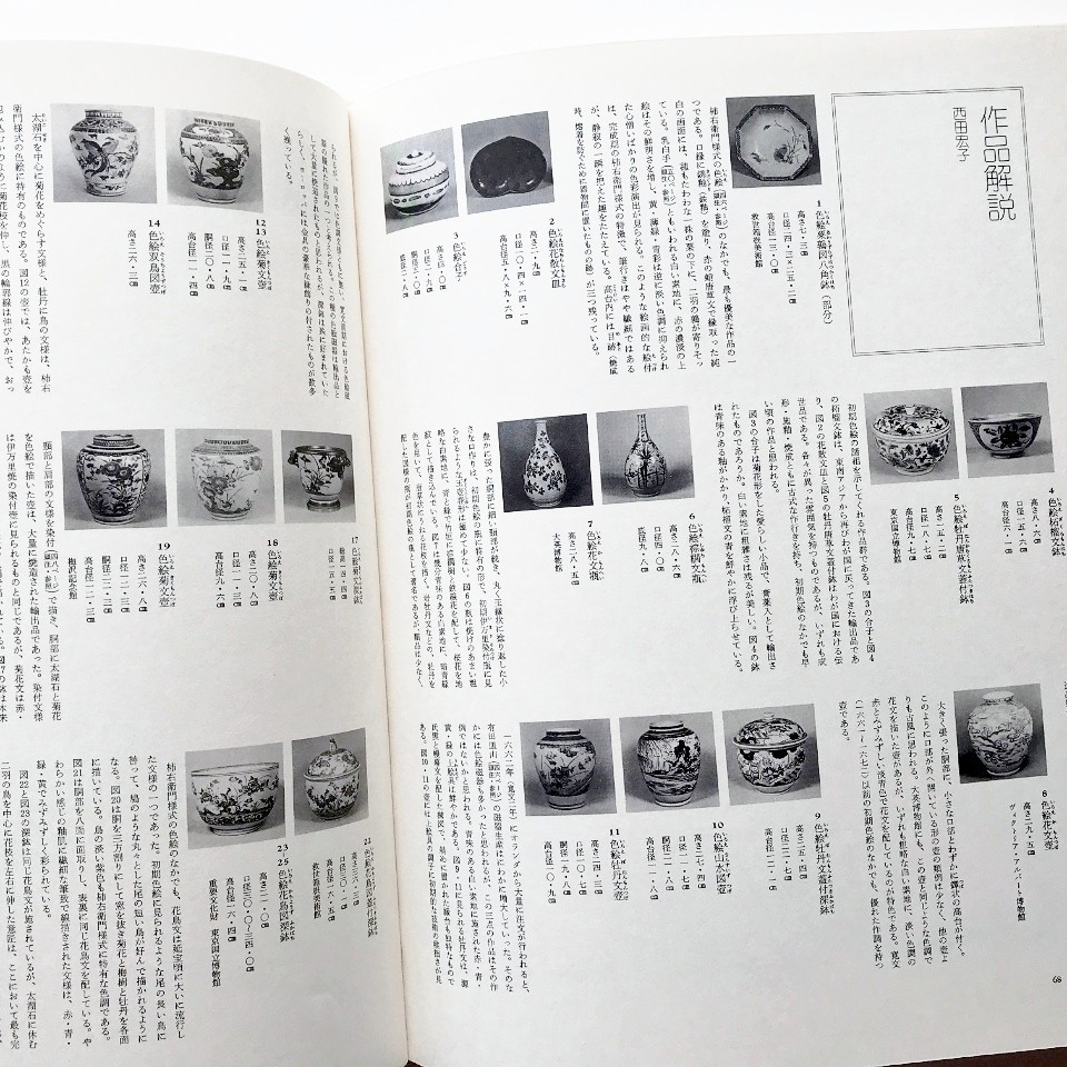 Reference Book Antique Kakiemon Ko-Imari Old Arita Porcelain Illustrated Catalog