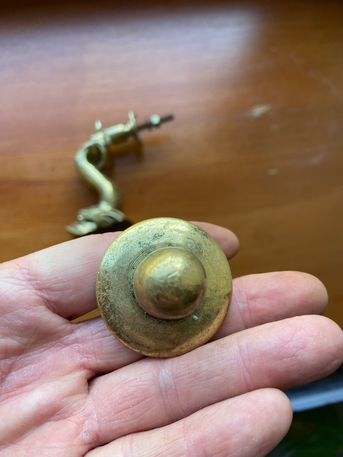 Solid Brass Fish Door Knocker. Made in Malta 1 Kg (Extras – read description).