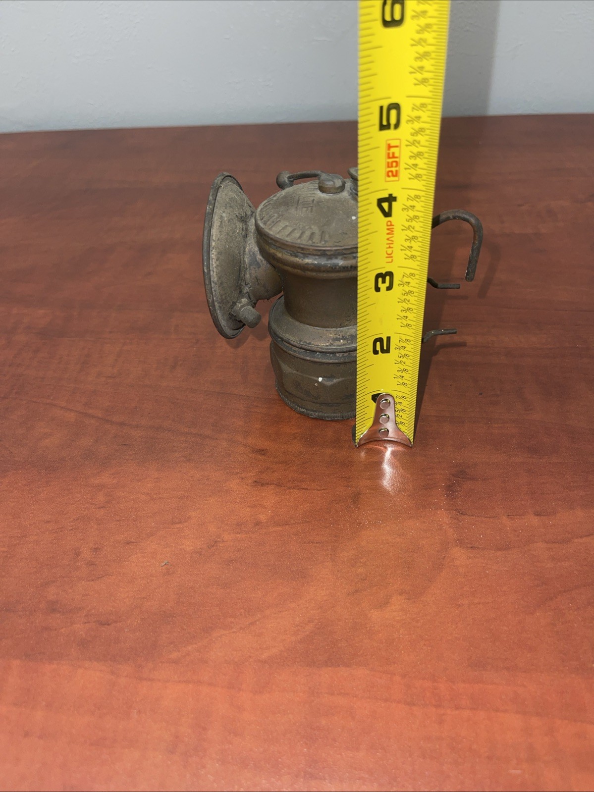 Auto-Lite Underground Miners Carbide Cap Lamp-Early Era From A Collectors Estate