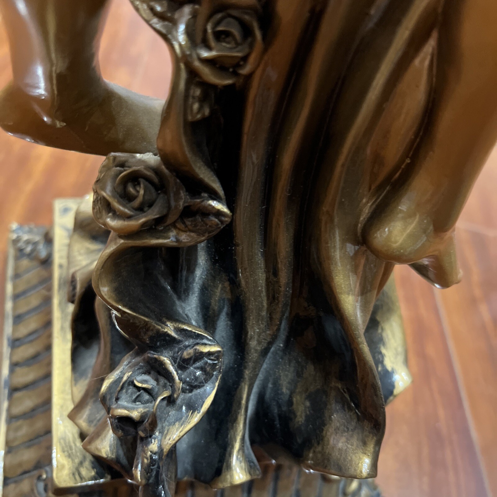 Lovers Angels Cupid Psyche Eros Aphrodite Venus Bronze Sculpture Figure 58cm