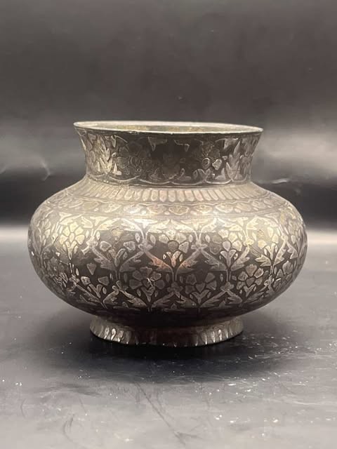 Rare Silver Mughal Antique Jug From 17th To 18th Century