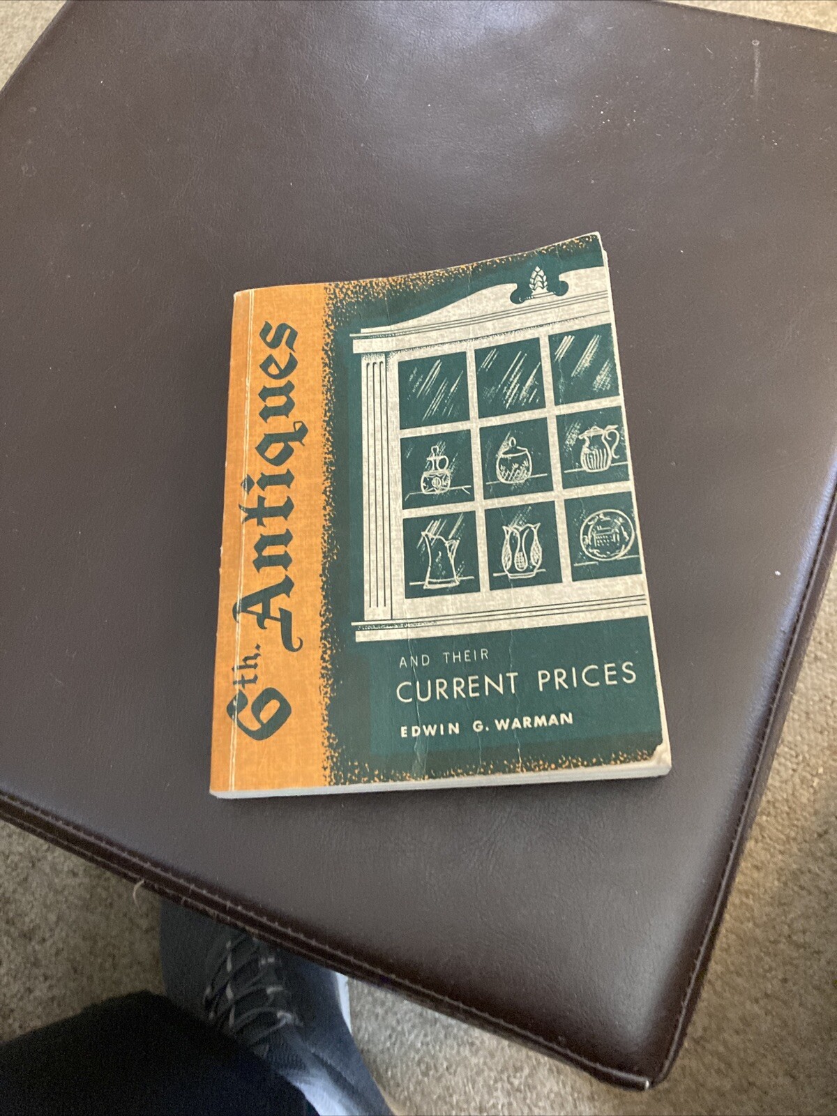 WARMAN’S 6TH ANTIQUE PRICE GUIDE 1961 2ND EDITION 2ND PRINTING COPYRIGHT 1960