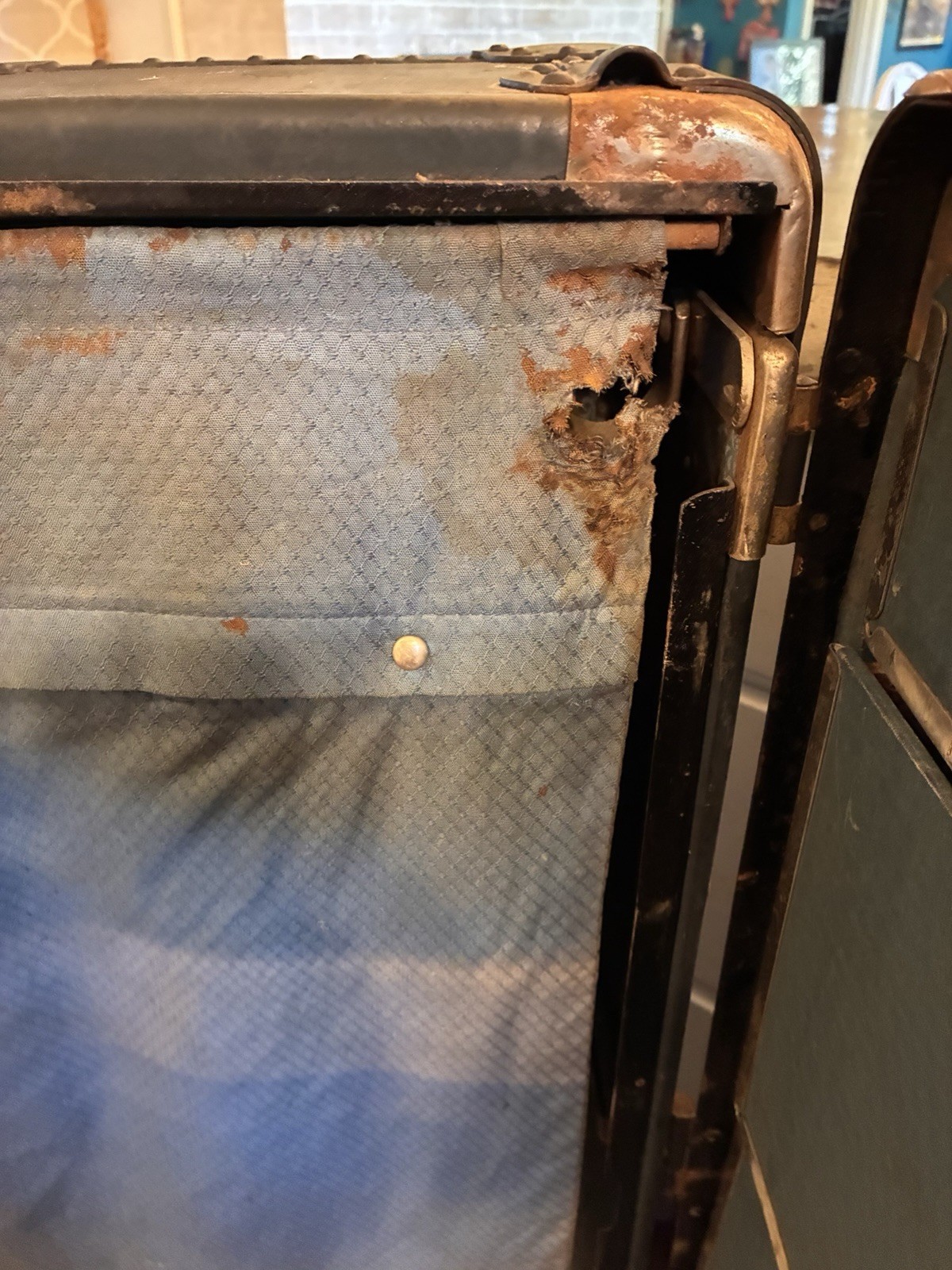 Antique Steamer Wardrobe Trunk Steampunk