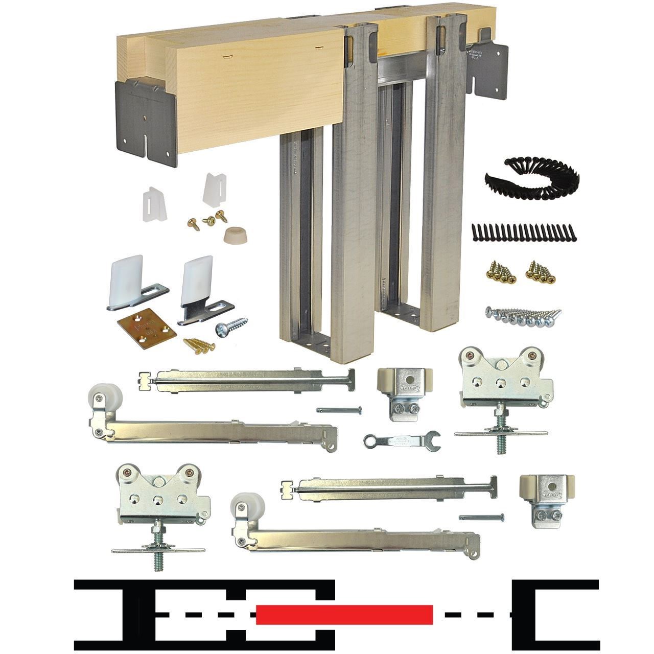 Johnson Hardware 203068SC 2000SC Series 36″ x 80″ Soft-Close