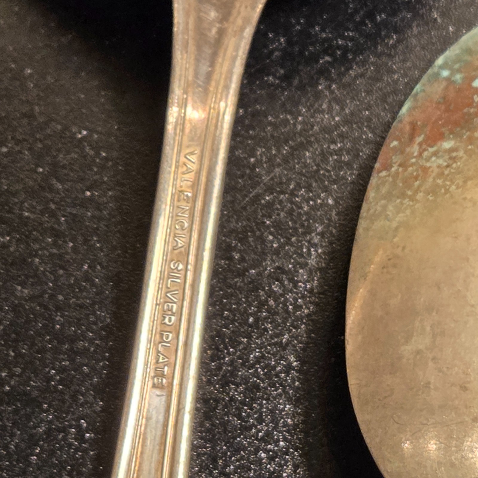 Vintage Silver Plate Flatware Set Valencia Pattern Mixed Serving Utensils