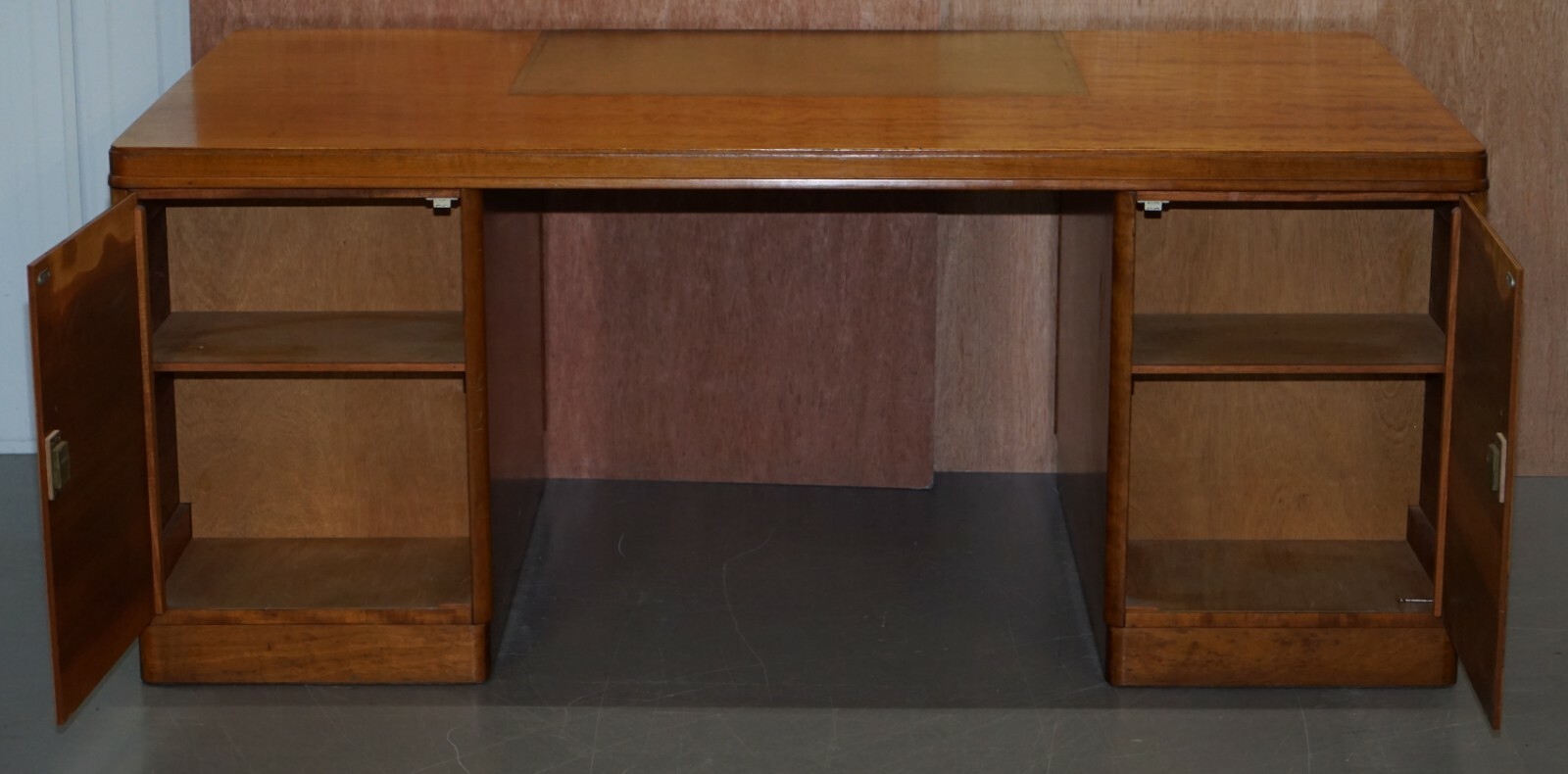 VERY RARE STAMPED WARING & GILLOW 1960 U.K.A.E.A UK ATOMIC ENERGY AUTHORITY DESK