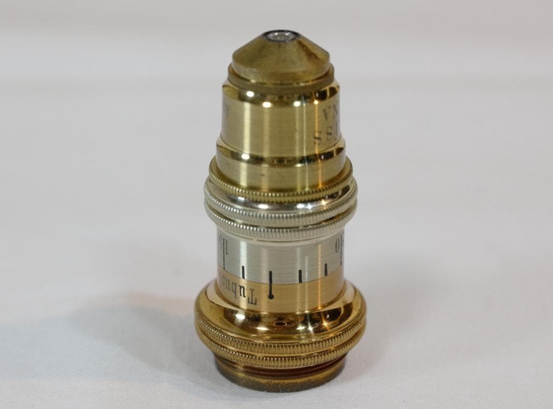 Carl Zeiss 4.0mm Microscope Objective Lens 40x NA 0.95 Antique c1890s w/ Case