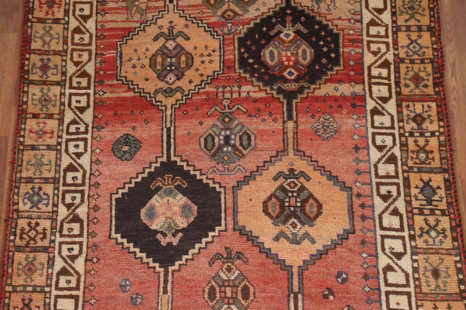 Vintage Geometric Lori Tribal Traditional Hand-knotted Area Rug 4×8 Wool Carpet