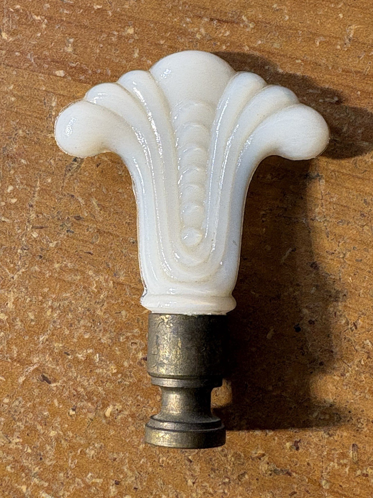 1930’s / 40’s VINTAGE FINIALS LOT OF 5 OPALESCENT ALACITE ART DECO GLASS