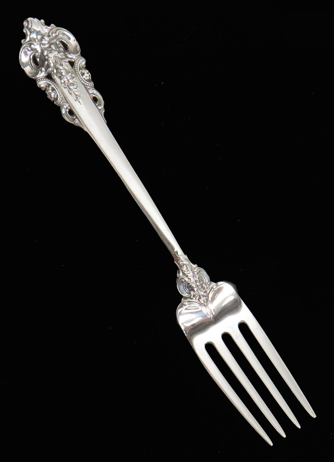 WALLACE GRAND BAROQUE STERLIG SILVER 6″ YOUTH FORK
