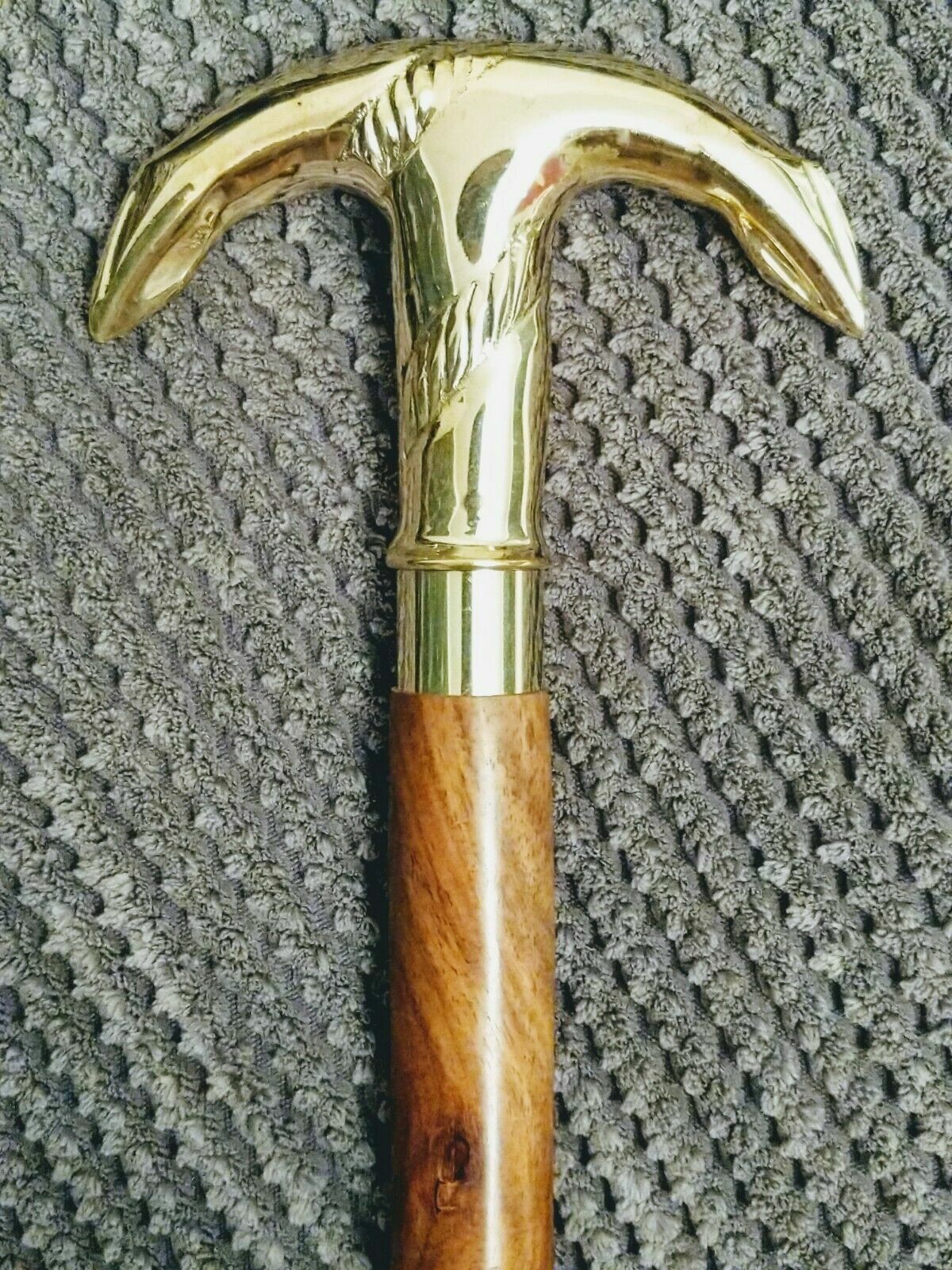 Anchor Handle Solid Brass Wooden Walking Stick Cane – All Sizes 88 cm – 106 cm