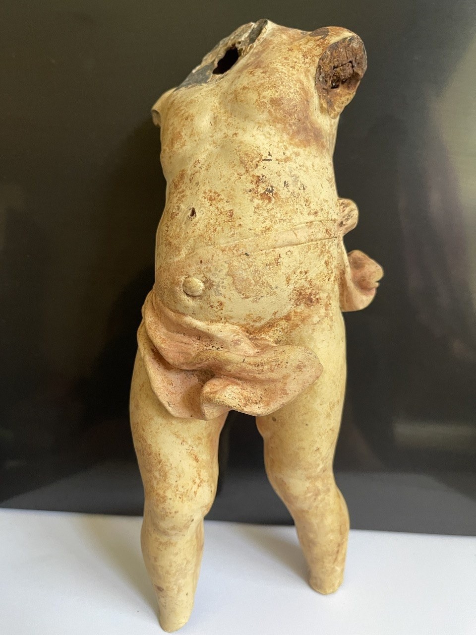 Antique Original Terracotta figurine date back to the 17th century