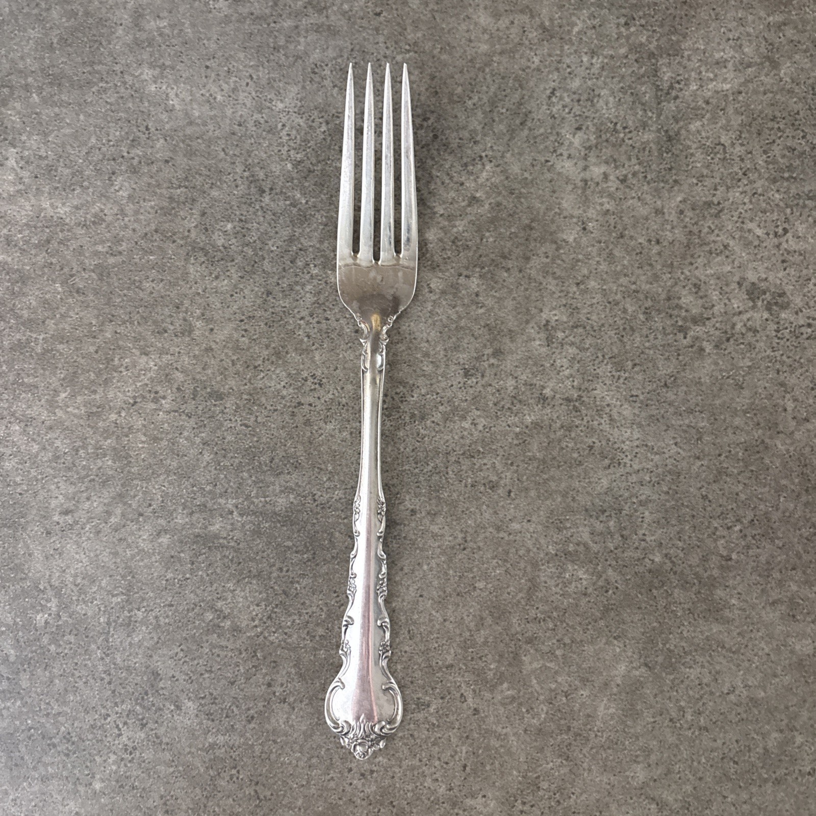 Peachtree Manor by Towle Sterling Silver Place Fork 7 1:4”