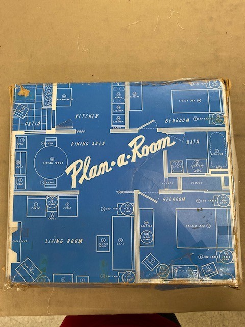 vintage plan-a-room set interior design
