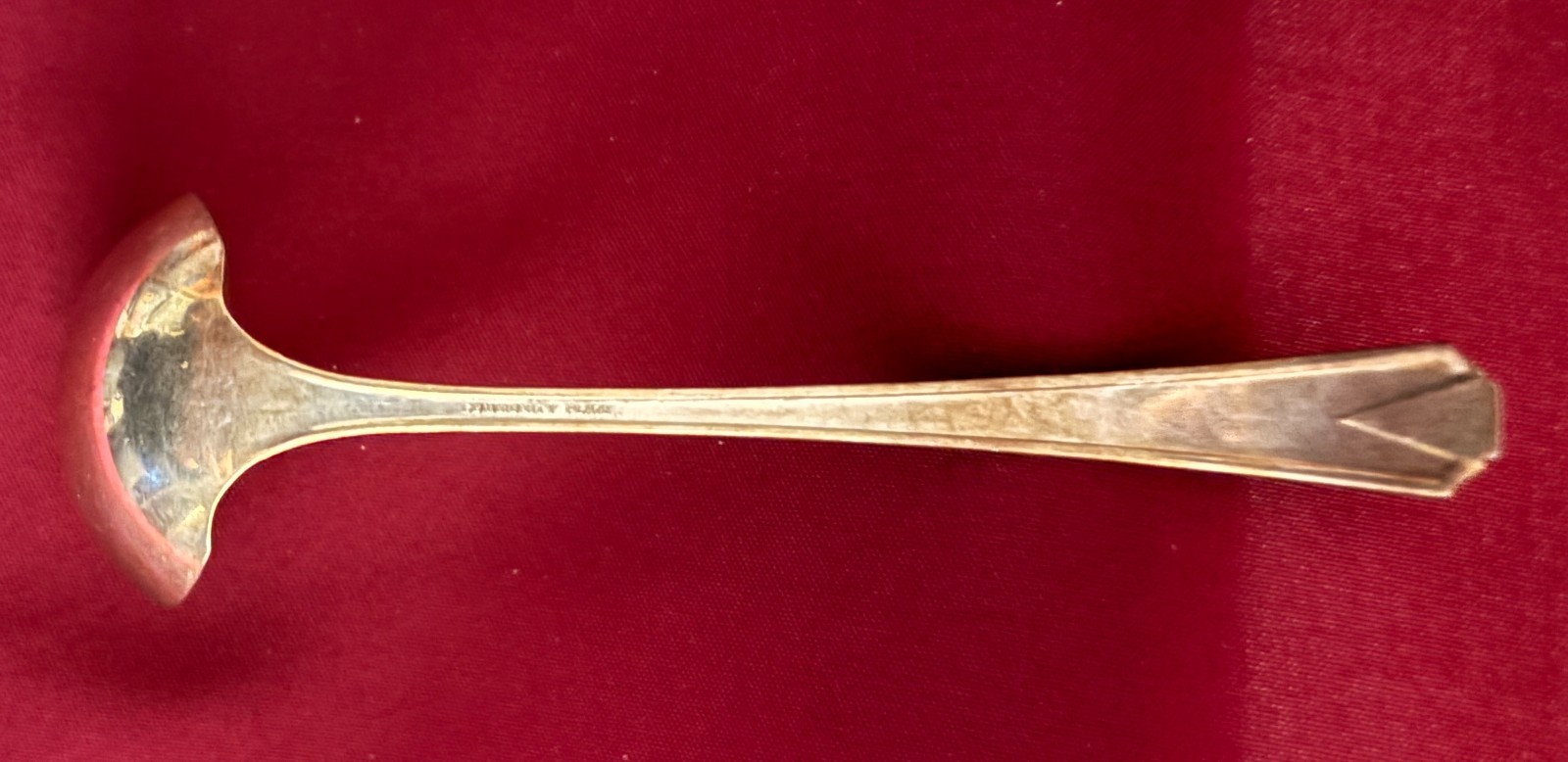 Vintage Community Plate Art Deco Deauville Gravy ladle 6″