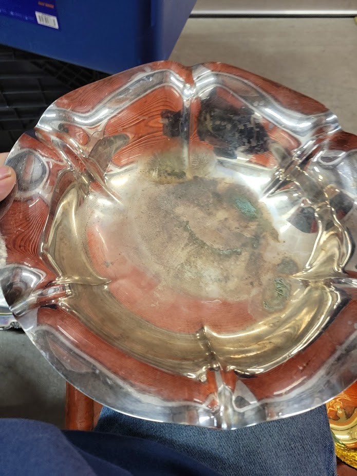 Vintage Reed & Barron Salem Silver Silverplate Round Bowl #1610