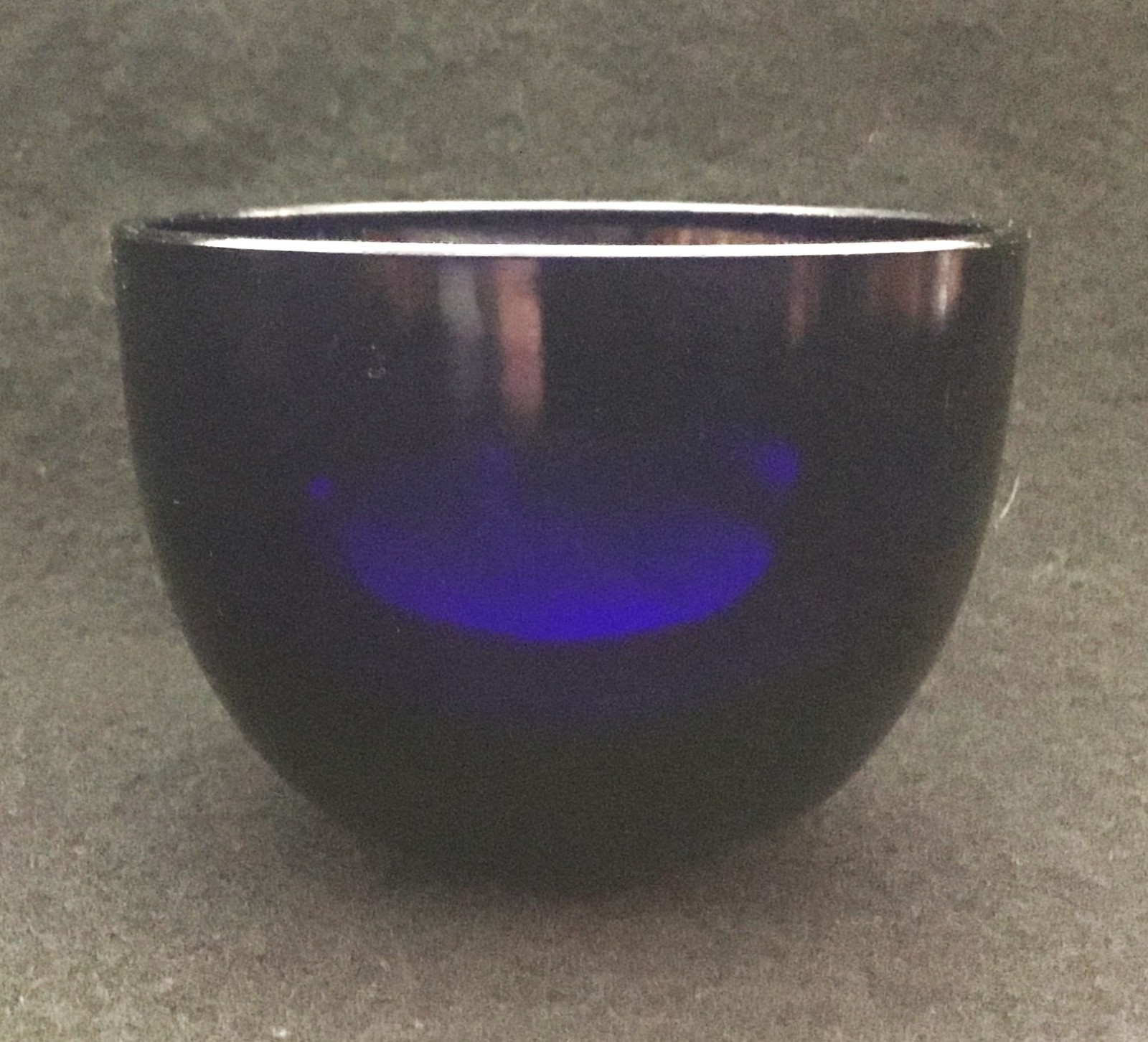 Wallace Sterling Silver Sugar Or Candy Basket Cobalt Blue Glass Insert 10400