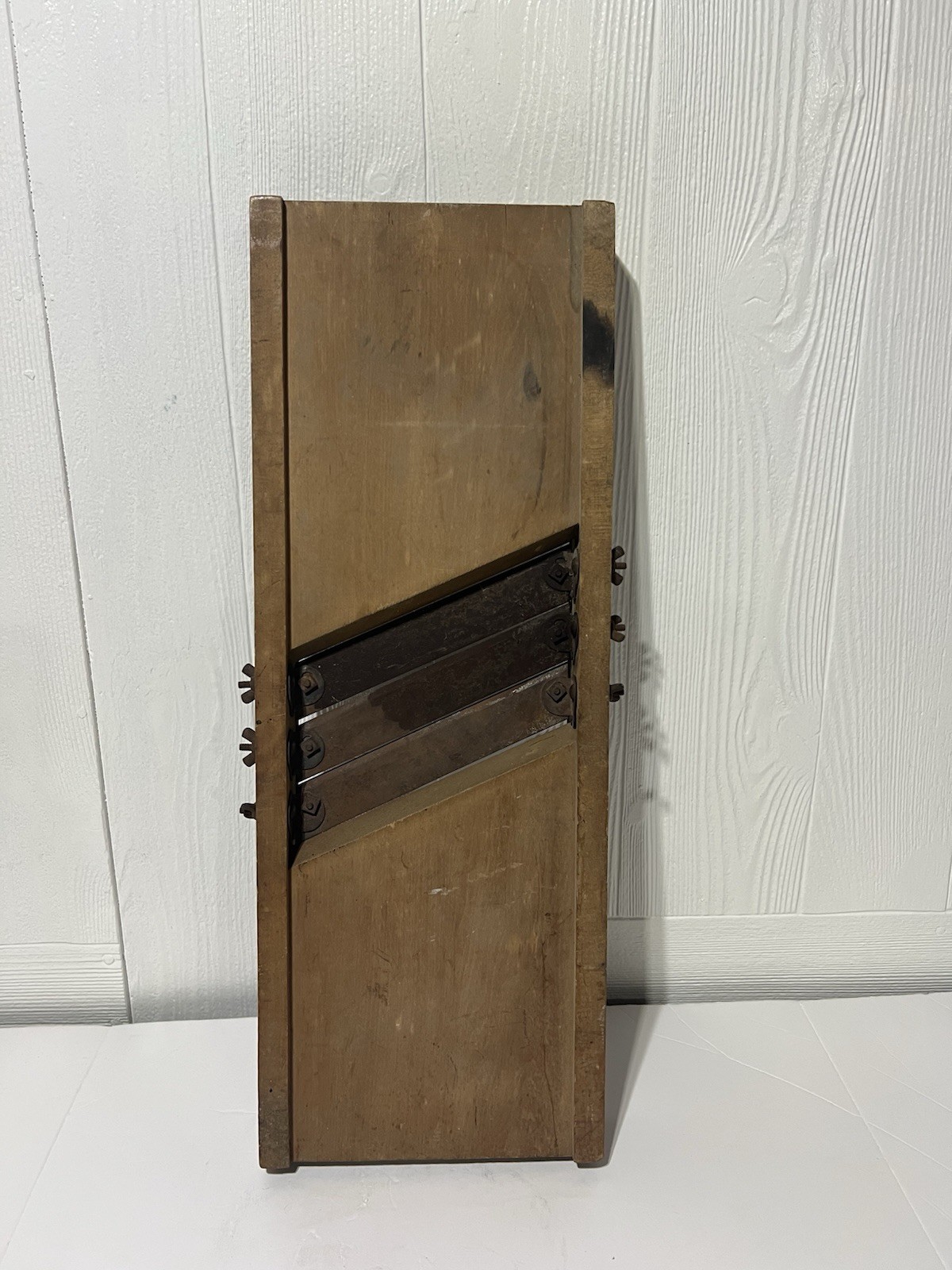 Antique Slaw Wooden Cutter, Approximately 24 In. Long