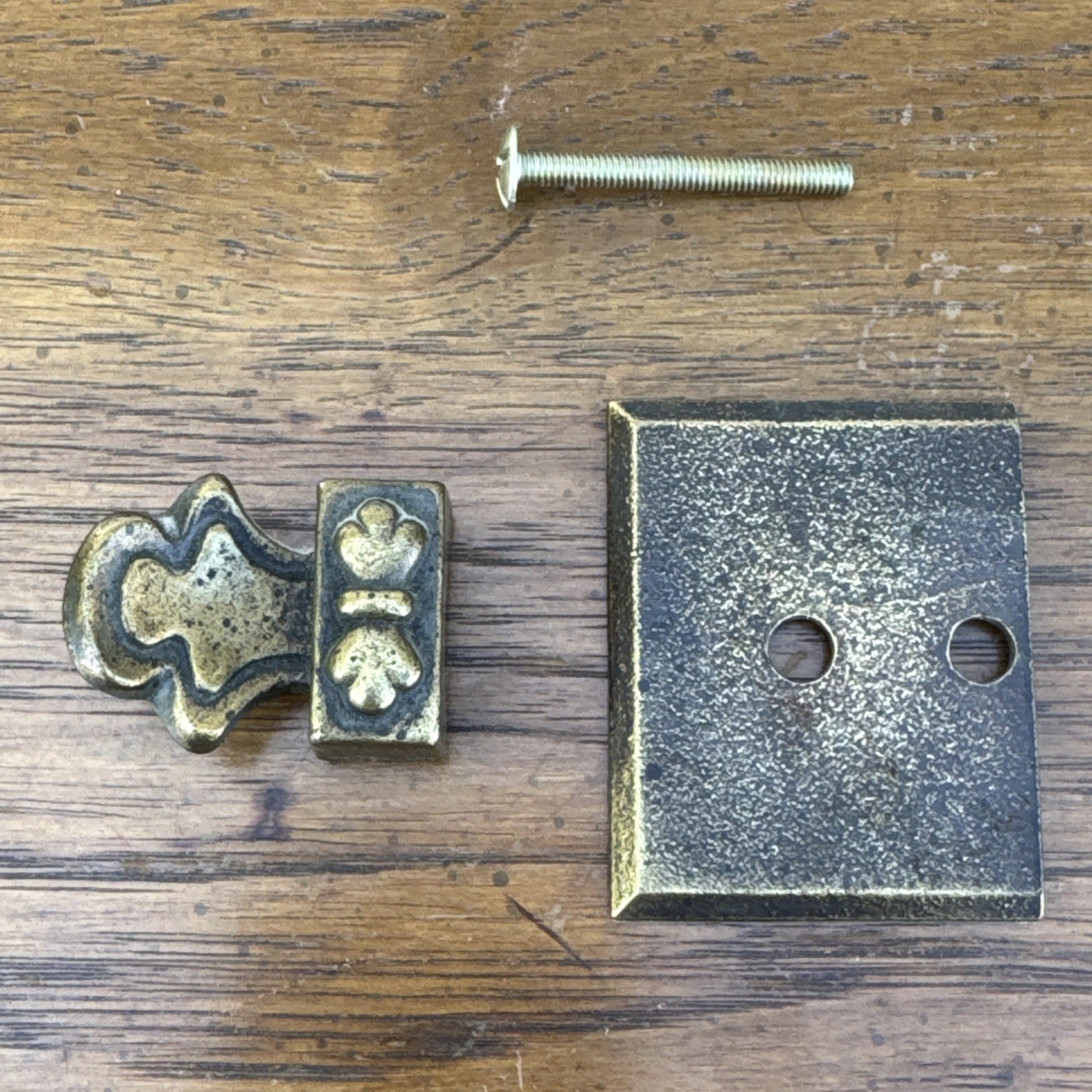 Drexel Guildhall Door Pull For Vintage Dresser Credenza Handle MCM Brass