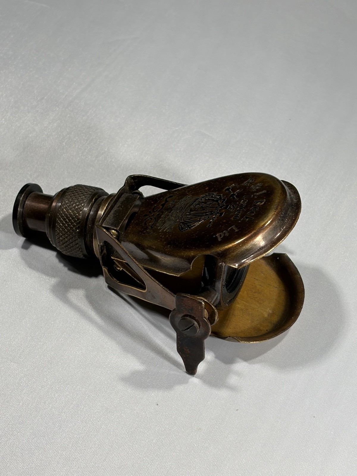 R & J. Beck Ltd London Brass monocular Eyepiece Antique Pre-1930