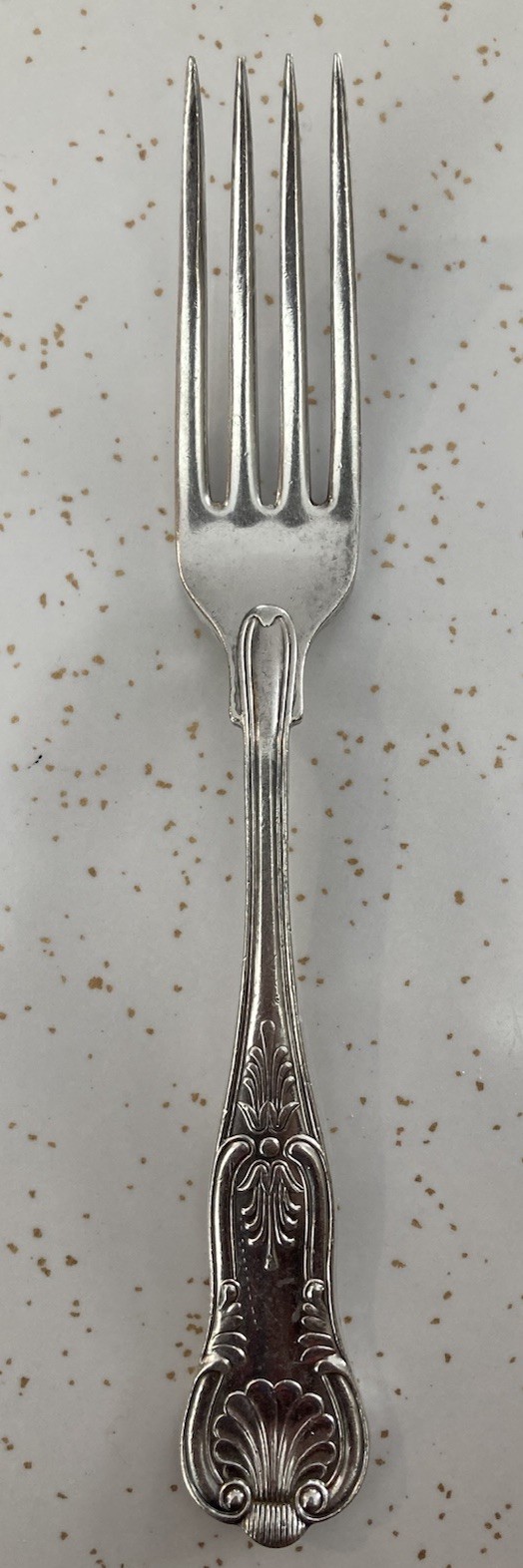 Vintage 1937 King George VI Coronation Souvenir Spoon, England Silver Plate EPNS