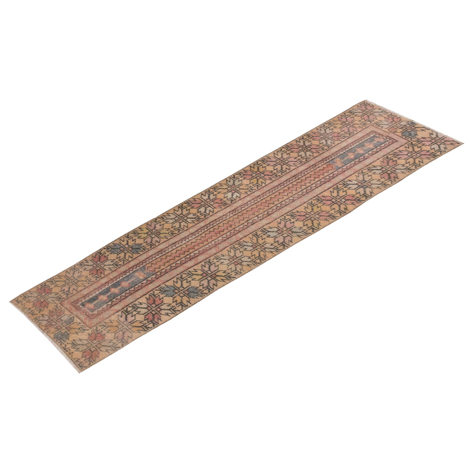 1’8 X 7’5 feet Runner Rug,Turkish Runner,Vintage Runner,Oushak Rug,Floor Rug