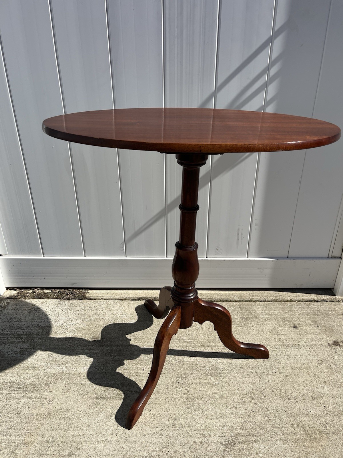 Antique Tilt Top Table, English, Side, Lamp, Breakfast, Georgian, Circa 1820