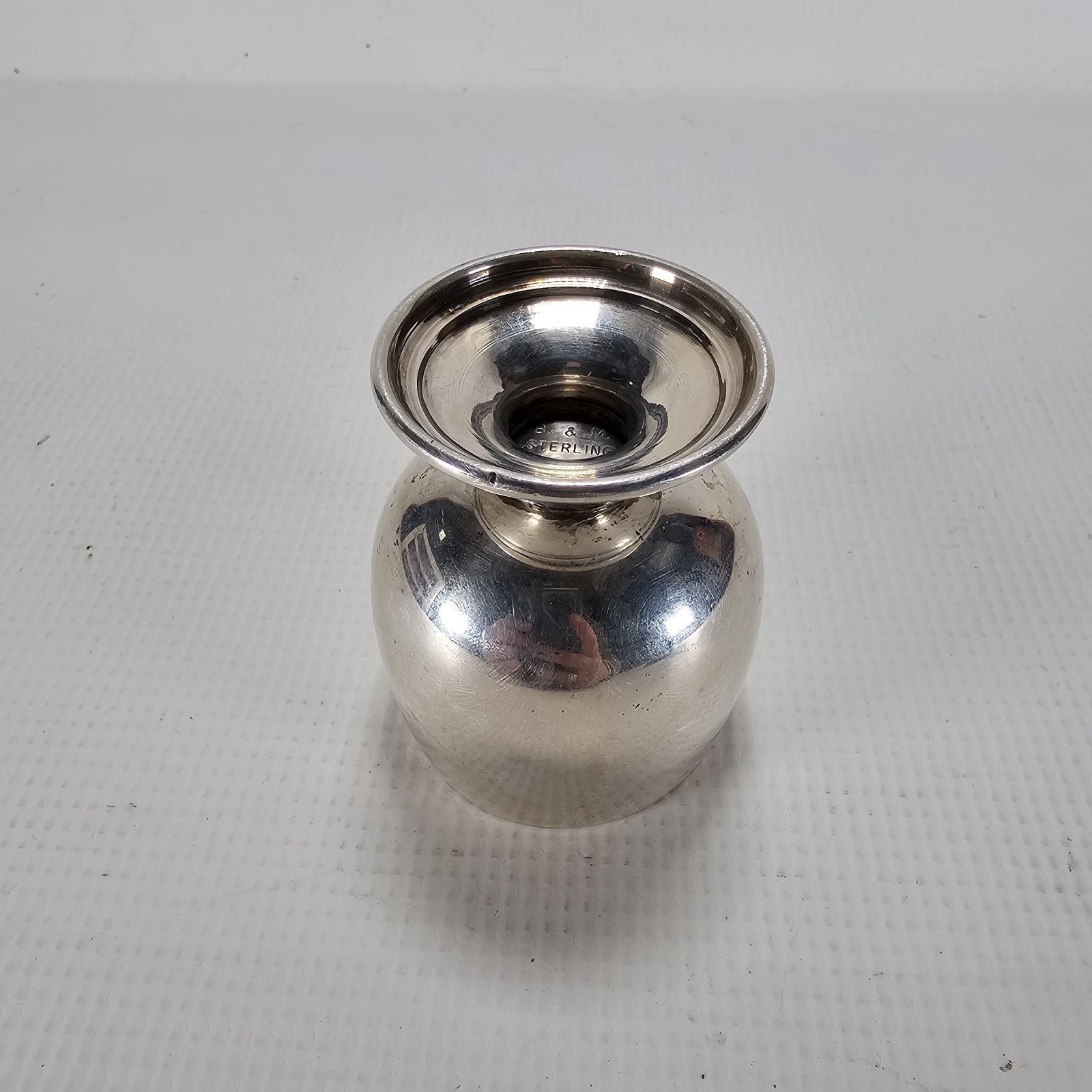 Sterling Silver Goblet Cup B&M #54 70.8g Vintage Barware