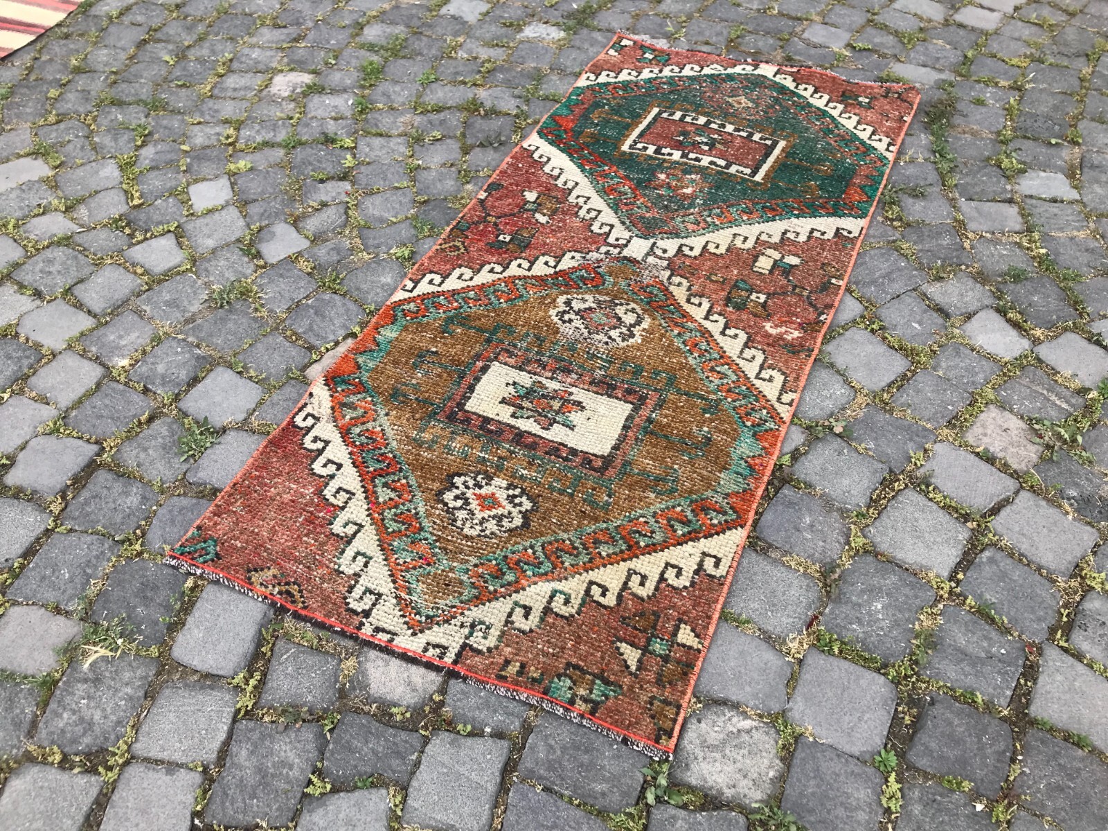 Handmade Rug Turkish Area Rug Vintage Rug Oushak Rug Antique Rug Bohemian Rug