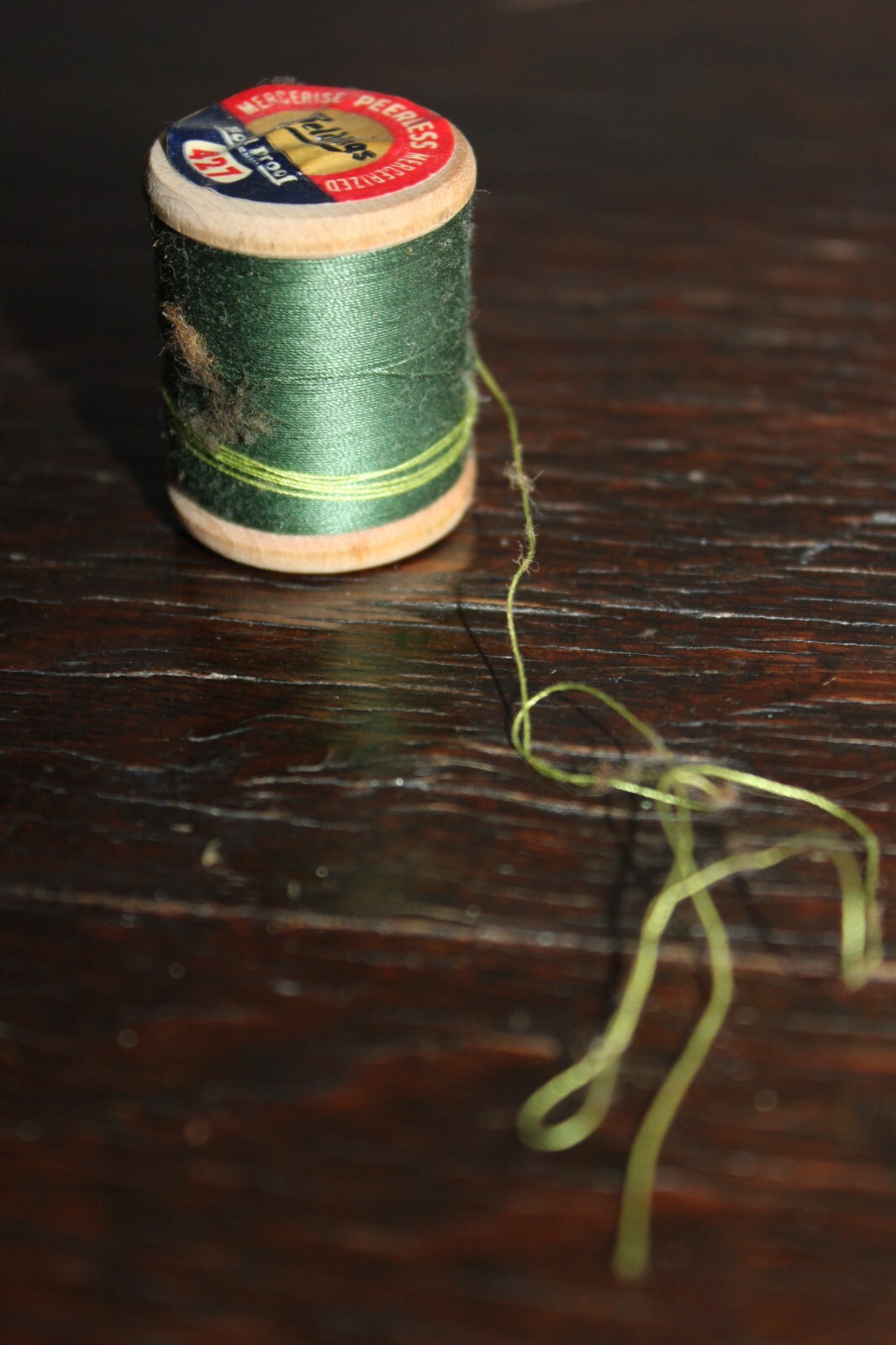 Kitten 50 Spool – Beldings – Corticelli Sewing Peerless Thread – Original label