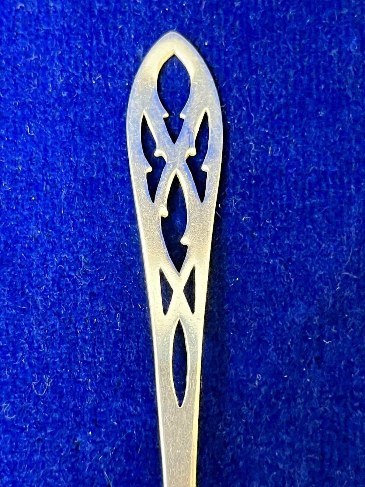 Webster Sterling Silver Tea/Coffee Spoon Cut Out Design 11 Grams. ML