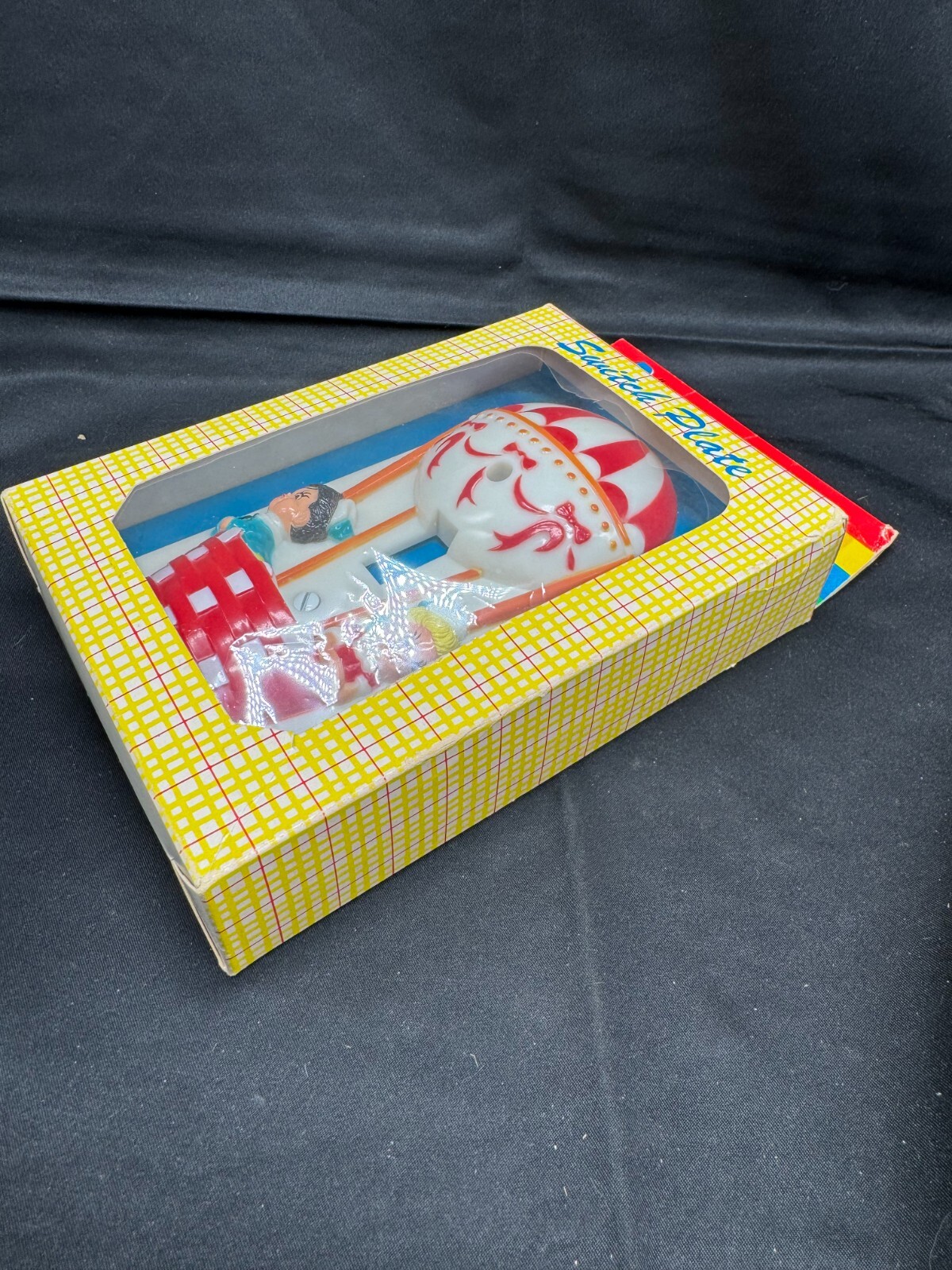 Vintage Light Switch Plate Cover Hot Air Balloon Dolly Toy Company New in Box