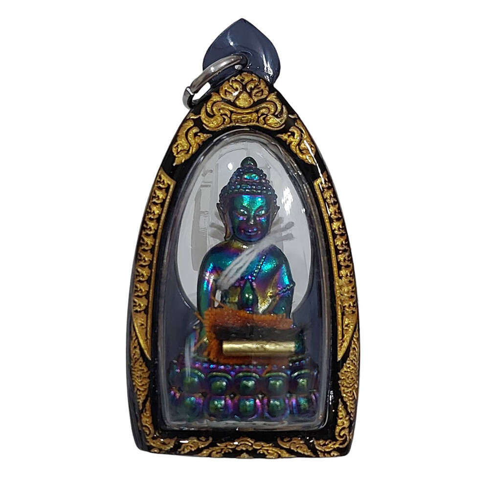 Thai Amulet Phra Kring 7 Color Hi Top Powerful Strong protect Rare Card NO.3