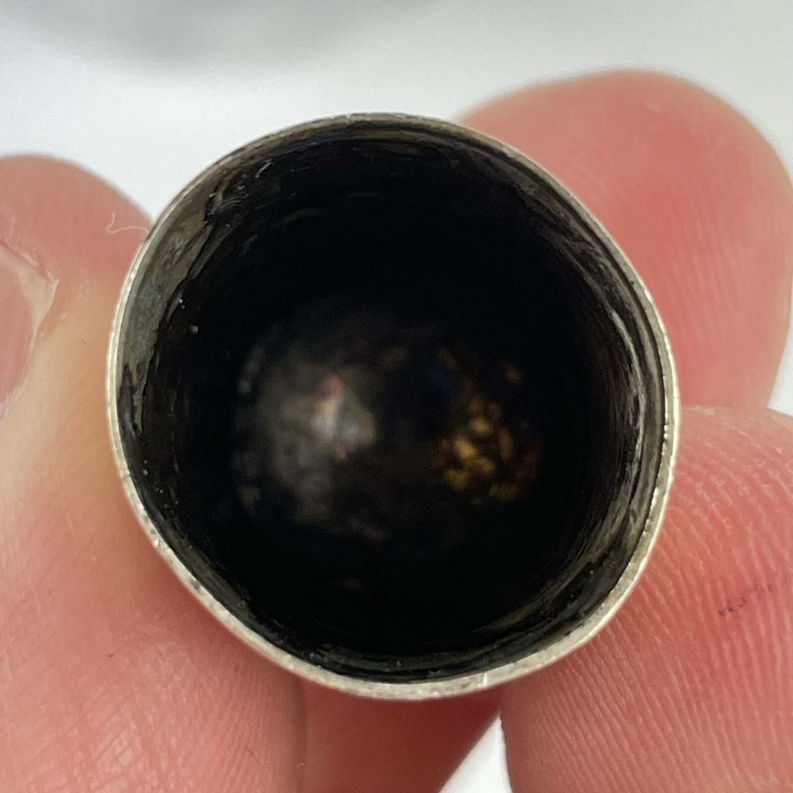 Antique Solid Silver Thimble Size 10 James Fenton 1921