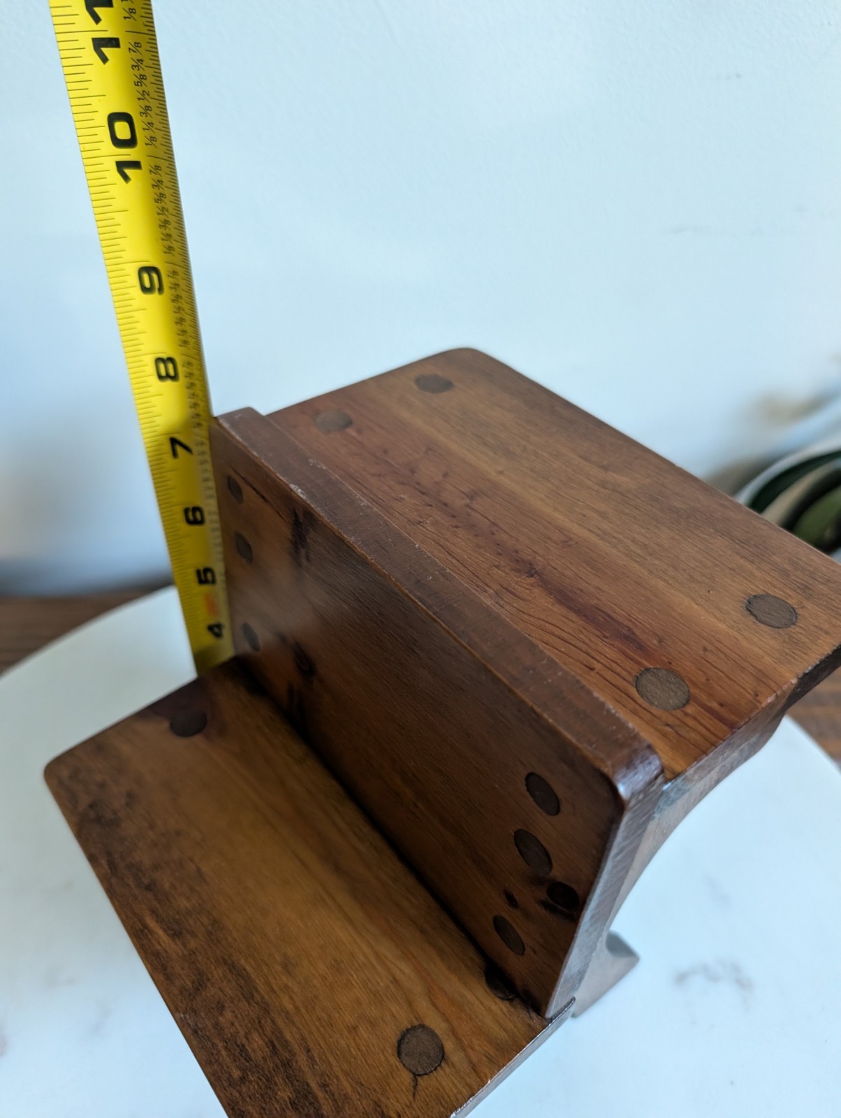 Miniature Wooden Desk Doll Furniture Handmade Primitive Rustic Decor
