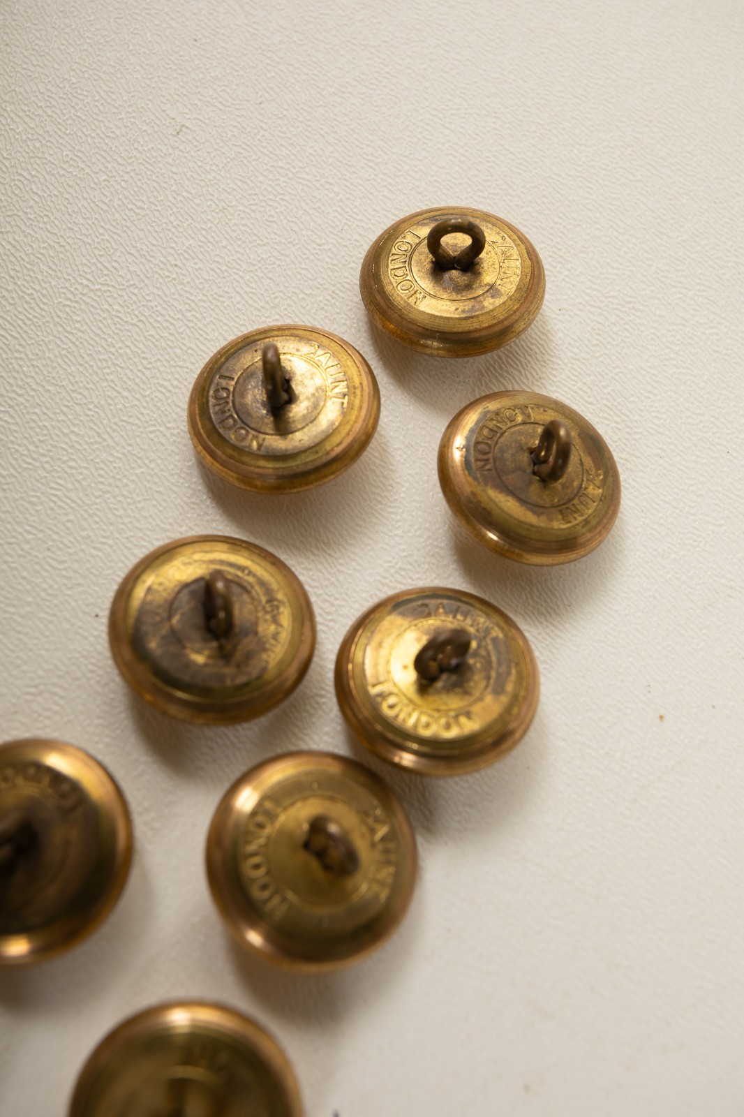 RCAF Royal Canadian Airforce 15 Button Lot (P3L-18/JSF6)7/8″ Brass Gaunt Sculley