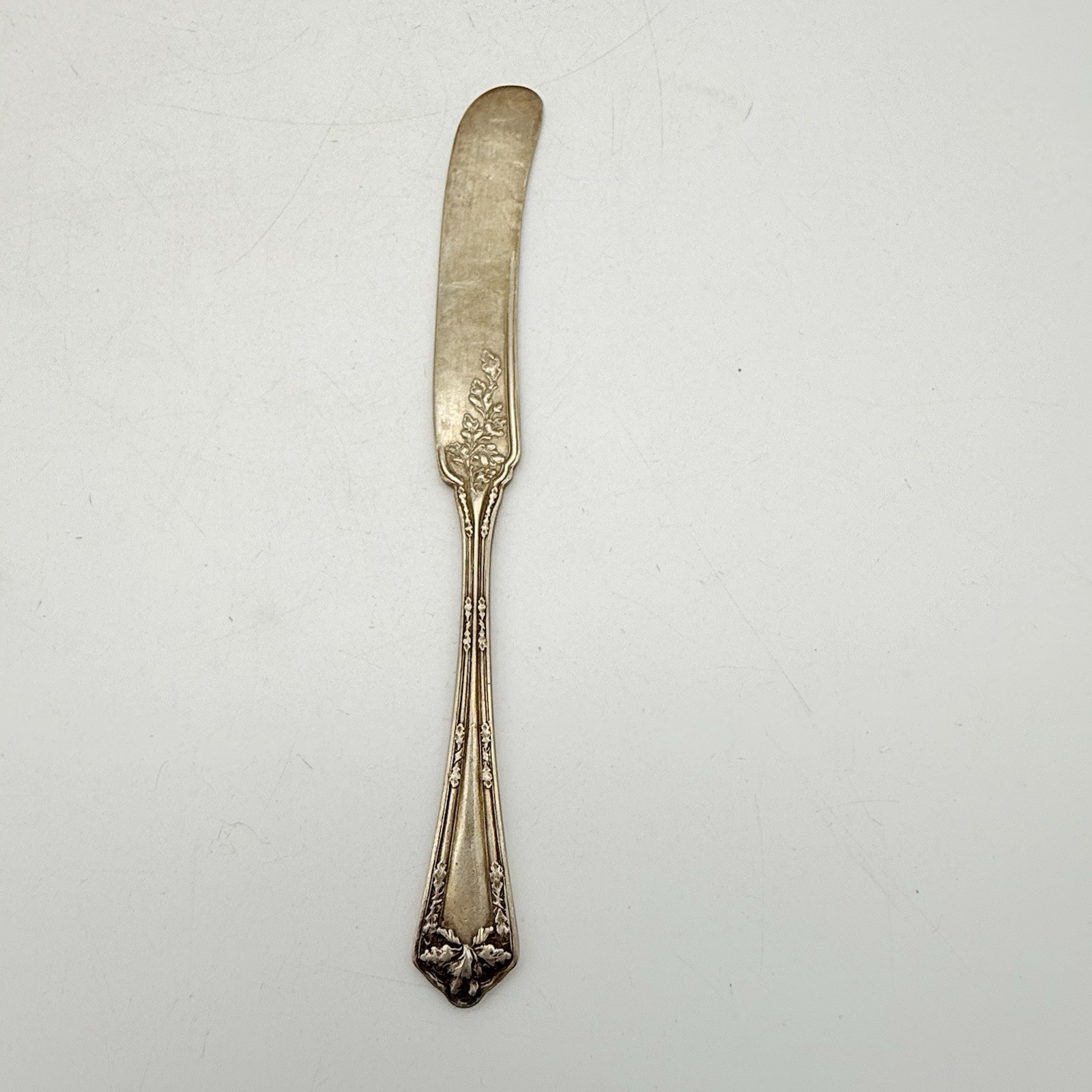 Antique Silverware Fork, Spoon, Knife Lot 9 WM Rodgers, Plymouth Silver Plate
