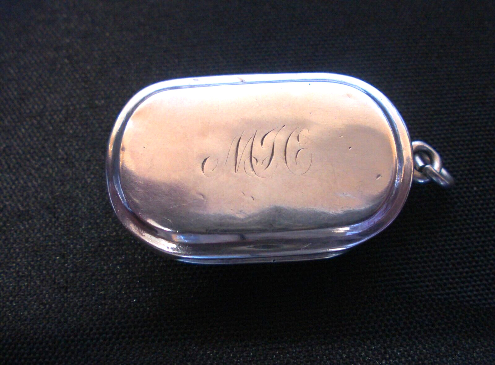Rare Antique Silver Vinaigrette Dated 1810 George 111 by Silversmith John Shaw