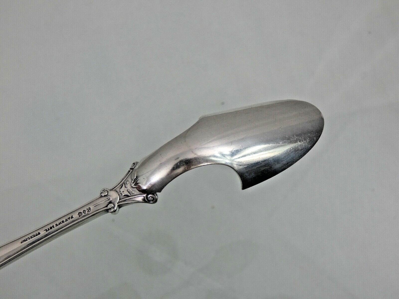 GORHAM PALM PATTERN STERLING SILVER SERVING CHEESE SCOOP Christmas Gift in 1873