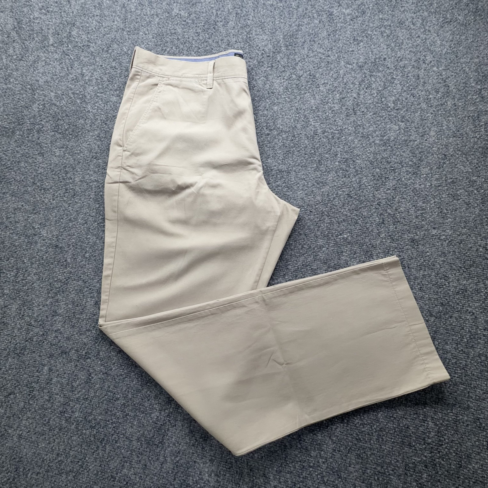 J. Crew Urban Slim Chino Pants Mens W36 L32 Khaki 100% Cotton SP14