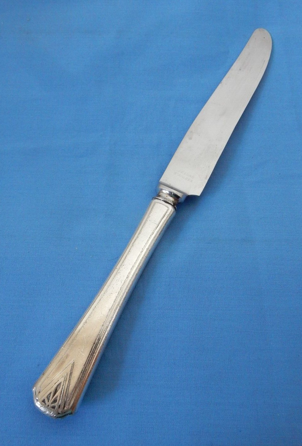 Community Oneida Silverplate 1929 Deauville New French Blade Knife w Bolster