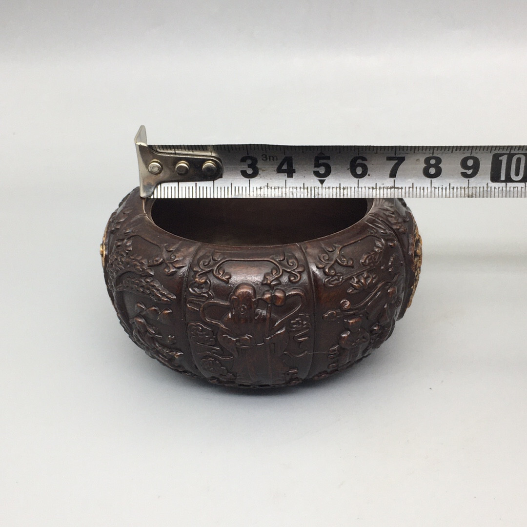 Antique Bronze Ware Collection, Fulushou Pumpkin Incense Burner