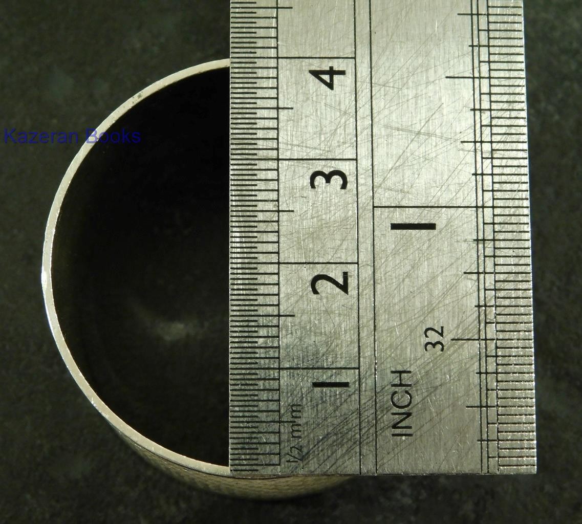 Vintage Solid Sterling Silver Napkin Ring 1971 By J Gloster Ltd ‘Simon’