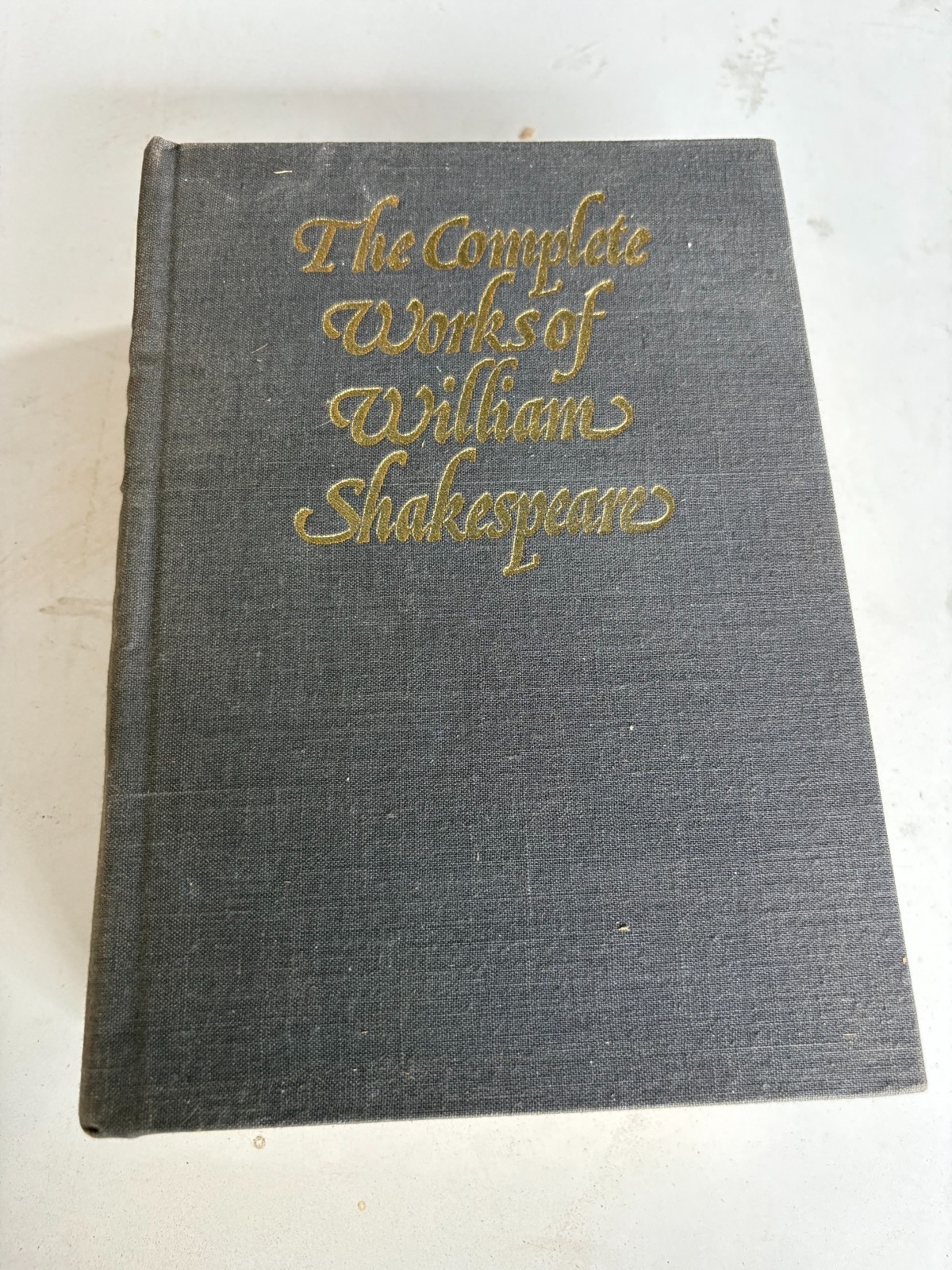Complete Works William Shakespeare Murrays 1978 Hardback Book Collectable