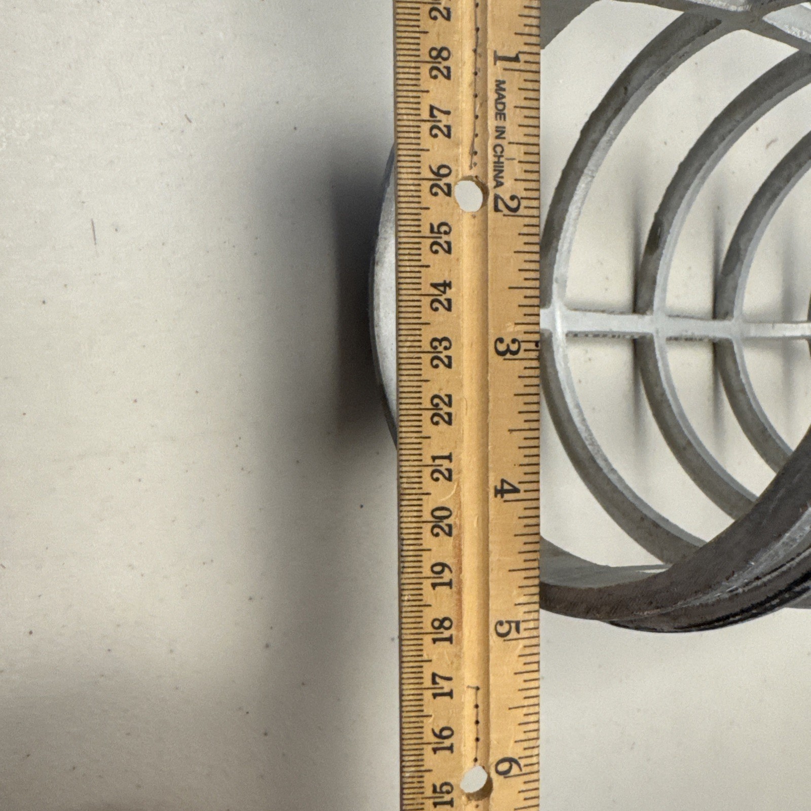 9″ x 6″ Aluminum Light Bulb Safety Cage Steampunk VTG Retro Old Industrial MCM