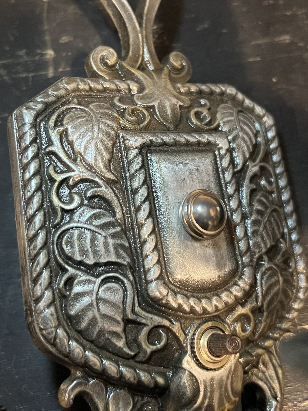 Three Highly Detailed Moe Bridges Sconces Nickel Rewired RARE 53B