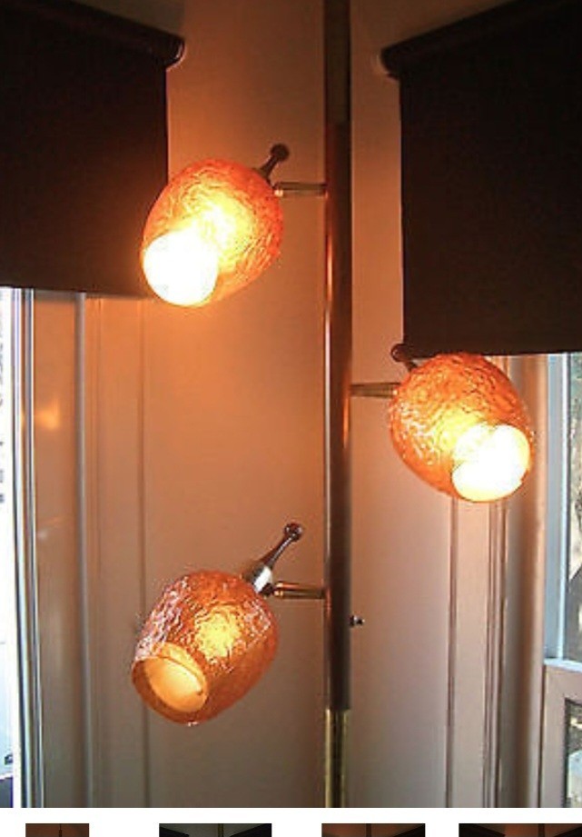 Vintage Rare Tesion Floor Pole Lamp