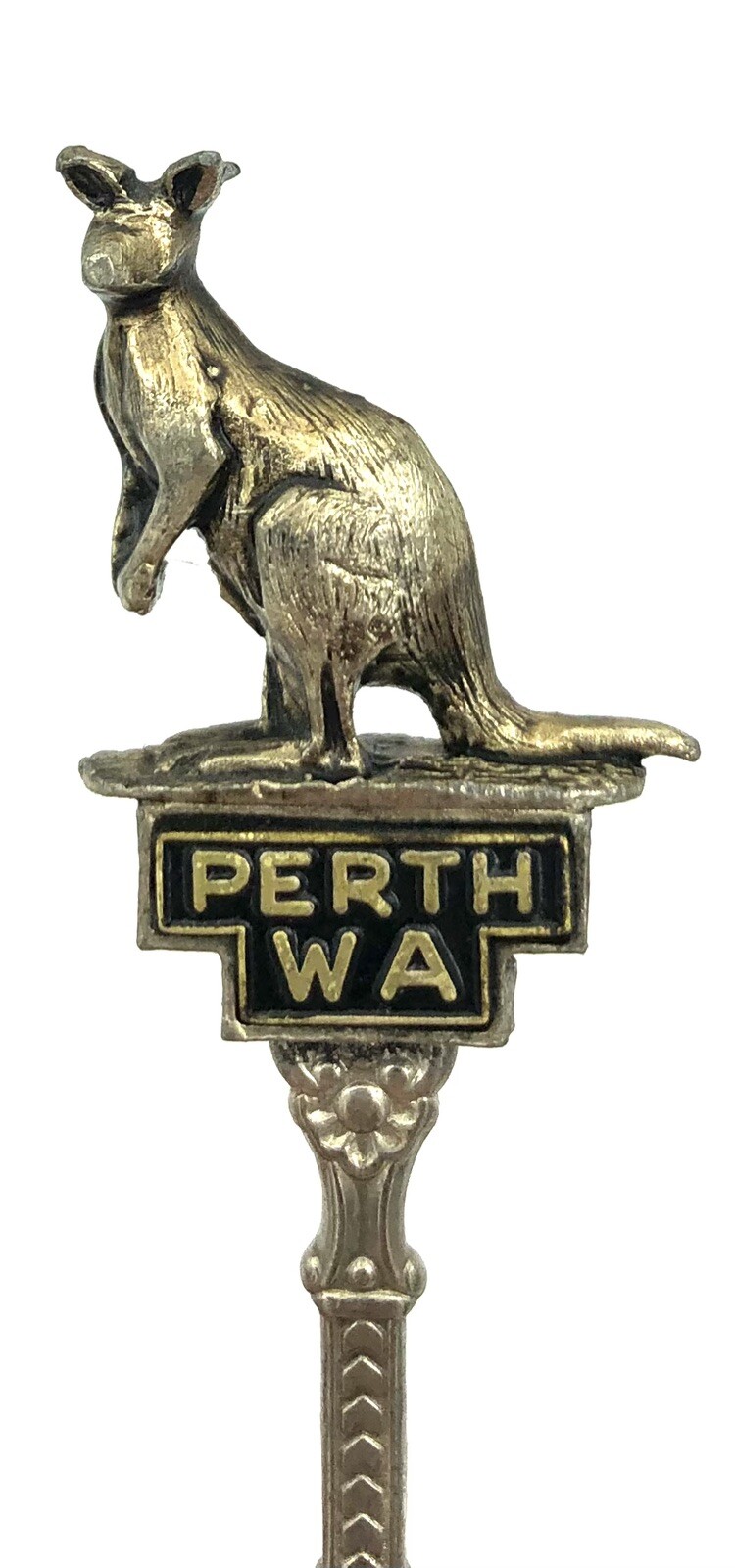 Vintage! “Perth West Australia ” Kanga Silver-Plated Collectible Souvenir Spoons